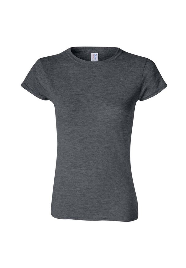 GILDAN - Koszulka Damska Softstyle Heather. Kolor: szary