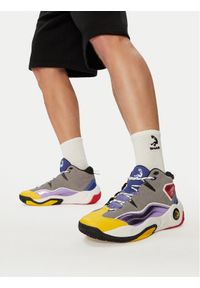 Shaq - SHAQ Buty do koszykówki EO-H.O.F. AQ95027M-ZZ Kolorowy. Materiał: skóra, zamsz. Wzór: kolorowy. Sport: koszykówka #1