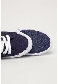 Pepe Jeans - Tenisówki Aberlady Lace. Nosek buta: okrągły. Zapięcie: sznurówki. Kolor: niebieski. Materiał: guma #2