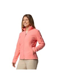 columbia - Polar turystyczny damski Fast Trek II Jacket. Kolor: fioletowy. Materiał: poliester