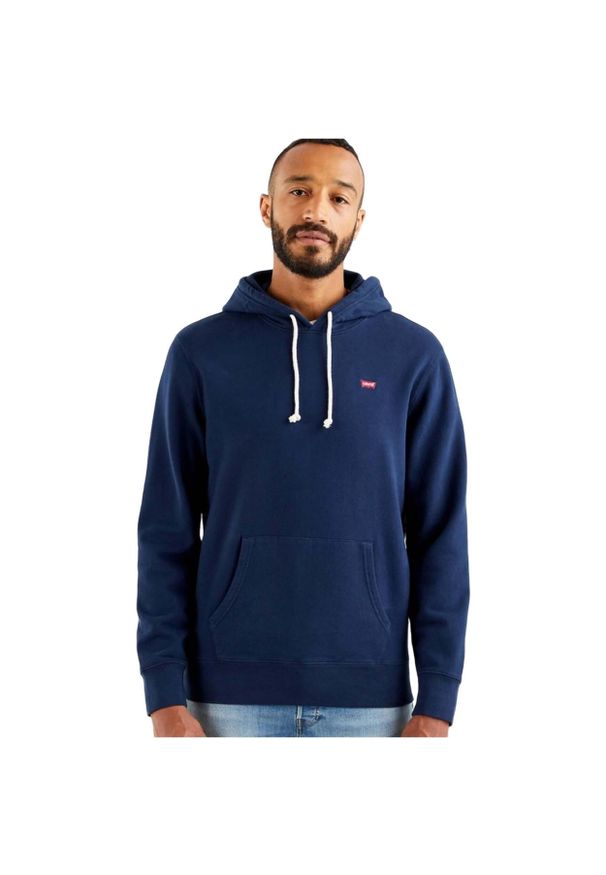 Levi's® - Bluza z Kapturem Housemark Rozmiar XS Niebieski - 34581-0009. Typ kołnierza: kaptur. Kolor: niebieski. Materiał: dzianina, bawełna. Sport: fitness