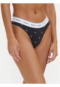Guess Biustonosz top O97C01 KBOE1 Czarny. Kolor: czarny