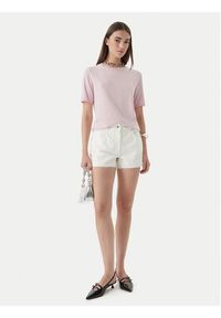 Patrizia Pepe T-Shirt 2M4542/J419-M564 Różowy jasny Regular Fit. Kolor: różowy. Materiał: bawełna #3