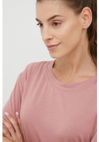 Calvin Klein Underwear t-shirt piżamowy kolor różowy. Kolor: różowy. Materiał: dzianina. Długość: krótkie #4