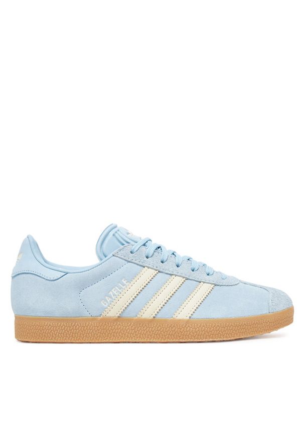 Adidas - adidas Sneakersy Gazelle JS1383 Niebieski. Kolor: niebieski. Materiał: skóra. Model: Adidas Gazelle