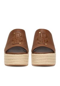 Badura Espadryle EO-AMINA-LT0228-26-801 Brązowy. Kolor: brązowy. Materiał: skóra #7