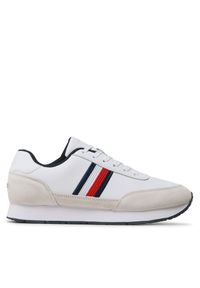 TOMMY HILFIGER - Sneakersy Tommy Hilfiger. Kolor: biały