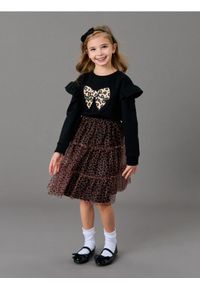 Sinsay - Tiulowa spódnica midi w panterkę - wielobarwny. Materiał: tiul. Wzór: motyw zwierzęcy. Długość: midi #1