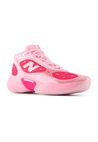 Buty unisex New Balance Fresh Foam BB v3 BBFRSYK3 – różowe. Kolor: różowy. Materiał: materiał, syntetyk. Szerokość cholewki: normalna. Sport: koszykówka, fitness #2