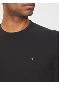 Calvin Klein Sweter K10K113549 Czarny Regular Fit. Kolor: czarny. Materiał: bawełna #3