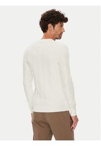 Guess Sweter M5YR07 Z3FC2 Biały Regular Fit. Kolor: biały. Materiał: wiskoza #3