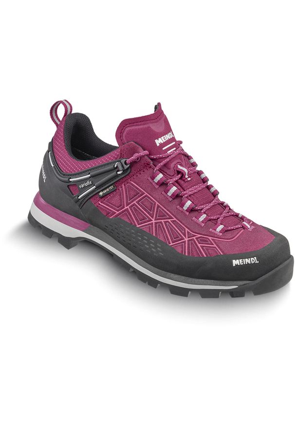 Buty trekkingowe damskie MEINDL Literock free Lady GTX, z membraną Gore-Tex. Kolor: różowy. Styl: sportowy