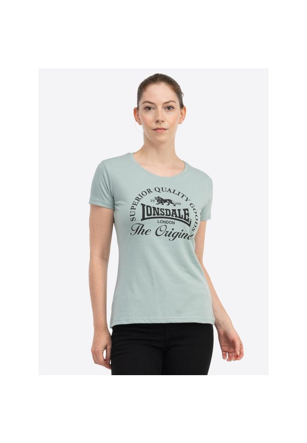 Koszulka damska Lonsdale Rowrah (x2). Kolor: wielokolorowy, czarny, zielony