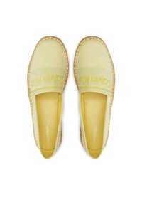 Calvin Klein Espadryle Espadrille He HW0HW01918 Żółty. Kolor: żółty. Materiał: materiał