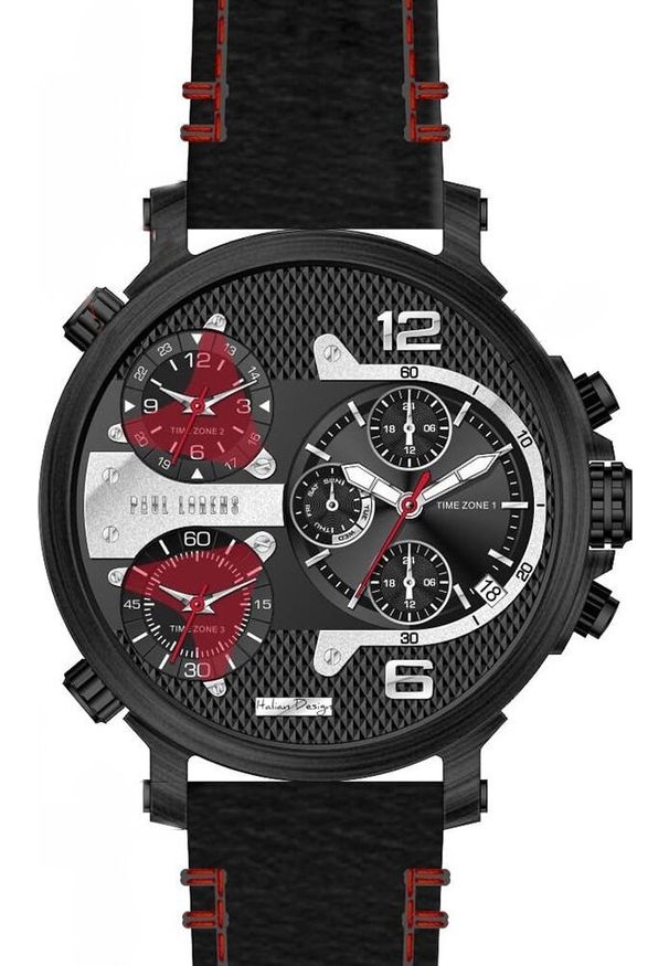 Paul Lorens - ZEGAREK MĘSKI PAUL LORENS - PL11706A2-1A3 (zg369b) + BOX