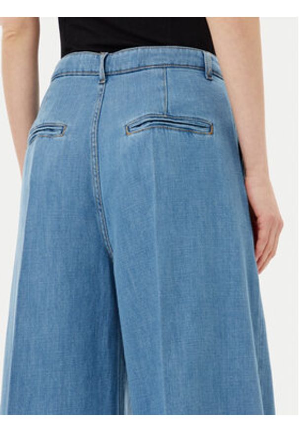 Silvian Heach Jeansy Ignate GPP25392JE Niebieski Wide Leg. Kolor: niebieski