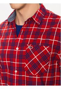 Tommy Jeans Koszula Small Check DM0DM16608 Czerwony Regular Fit. Kolor: czerwony. Materiał: bawełna #4