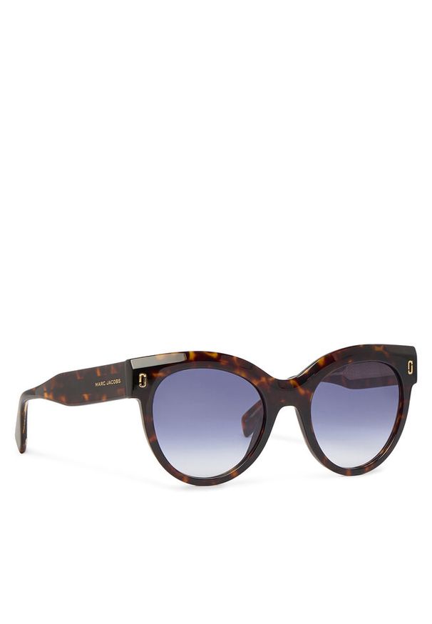 MARC JACOBS - Okulary przeciwsłoneczne Marc Jacobs. Kolor: brązowy