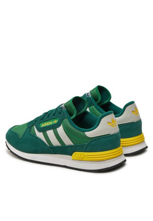 Adidas - adidas Sneakersy Treziod 2.0 IH3807 Zielony. Kolor: zielony. Materiał: materiał