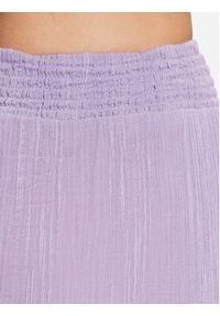 BDG Urban Outfitters Spódnica maxi BDG LILAC LINEN SKIRT 76472034 Fioletowy Loose Fit. Kolor: fioletowy. Materiał: bawełna