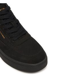 TOMMY HILFIGER - Tommy Hilfiger Sneakersy Modern Court Sneaker Mc Wl FW0FW09000 Czarny. Kolor: czarny. Materiał: skóra #4