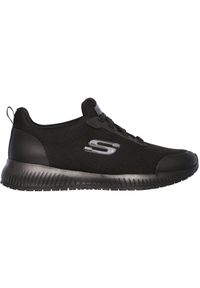 skechers - Obuwie Sportowe Damskie Skechers Work: Squad SR Biały. Kolor: czarny