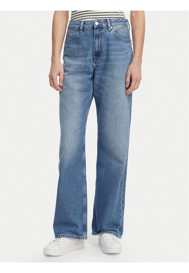 TOMMY HILFIGER - Tommy Hilfiger Jeansy WW0WW50621 Niebieski Loose Fit. Kolor: niebieski
