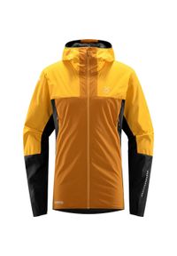 Haglöfs - Kurtka techniczna męska L.I.M Alpha Hood. Kolor: żółty. Sport: turystyka piesza