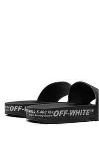 OFF-WHITE - Off-White Klapki OMIC001S22MAT0011001 Czarny. Kolor: czarny. Materiał: syntetyk #5