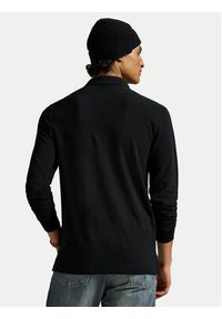Polo Ralph Lauren Polo 710981793002 Czarny Classic Fit. Typ kołnierza: polo. Kolor: czarny. Materiał: bawełna #4