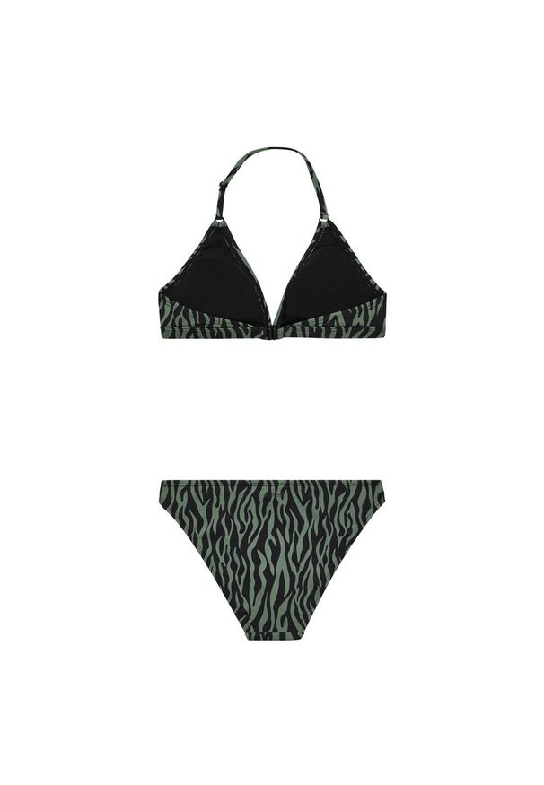 Dziewczęcy dwuczęściowy kostium kąpielowy Protest Aniston. Kolor: zielony