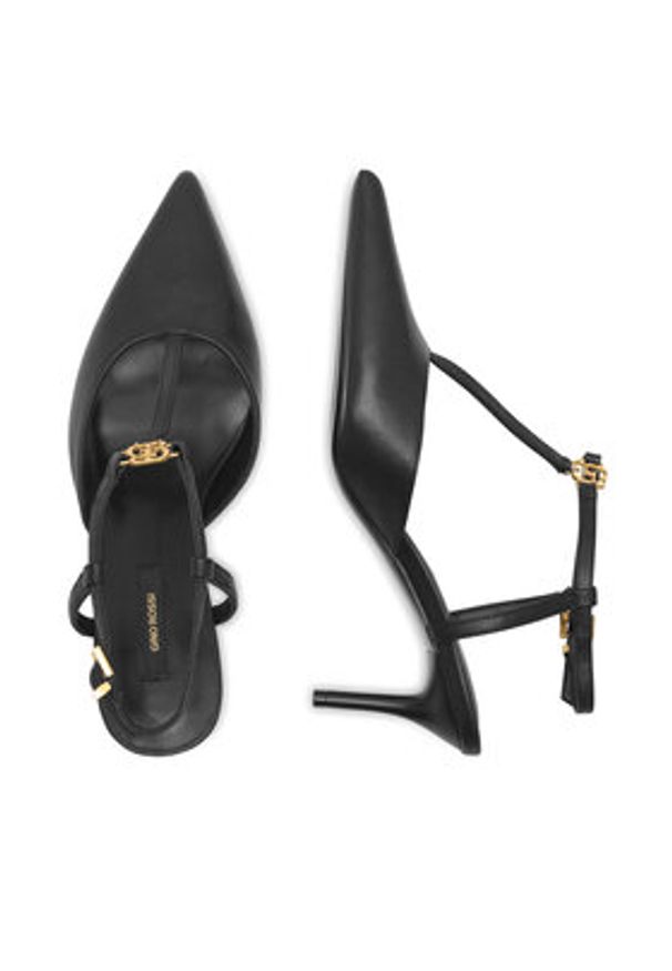 Gino Rossi Szpilki SIENA-21603-58-1 Czarny. Kolor: czarny. Materiał: skóra. Obcas: na szpilce