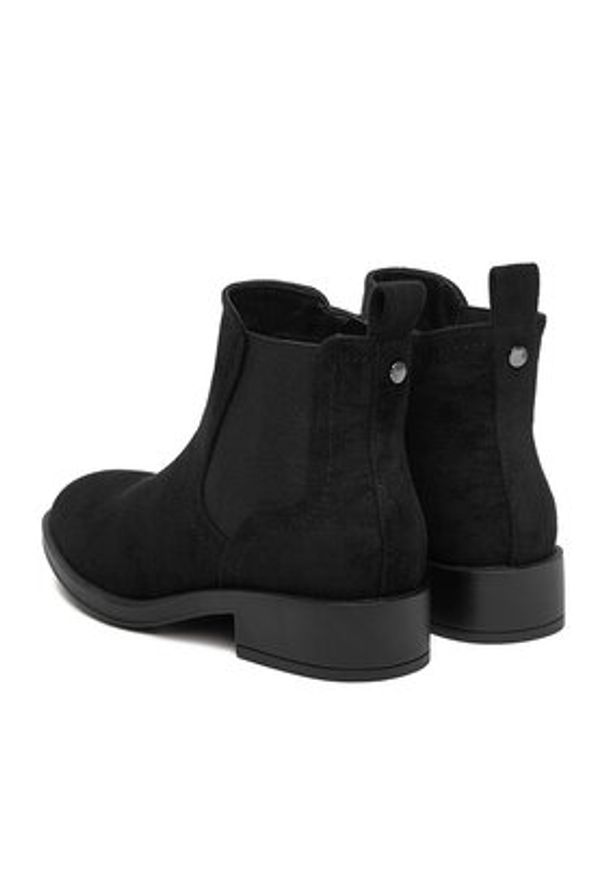 Jenny - JENNY Botki CEO-13556-T06 Czarny. Kolor: czarny. Materiał: materiał