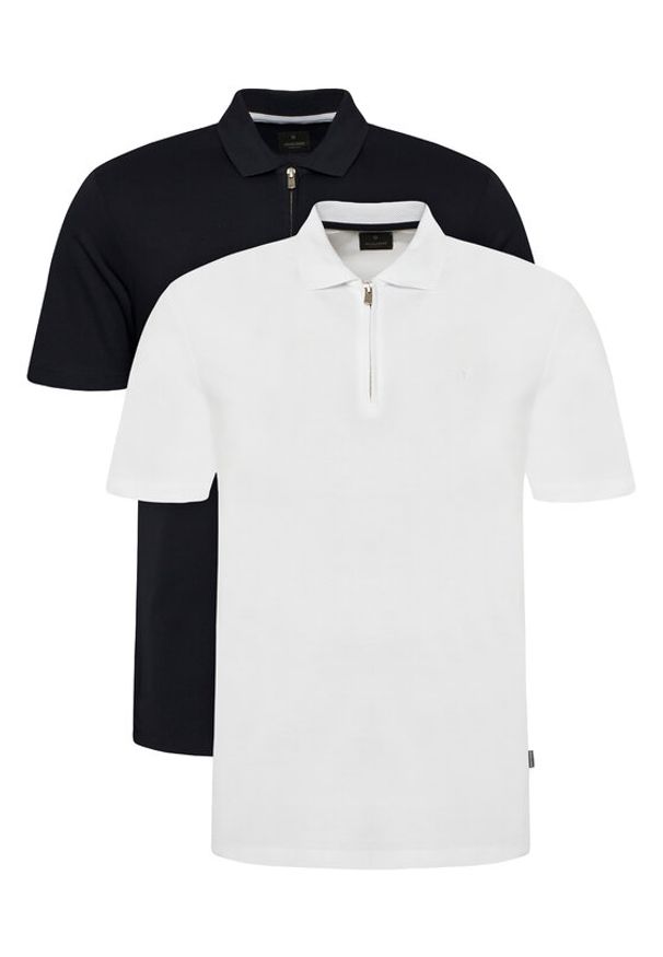 Jack & Jones Komplet koszulek polo Blaethan 12302367 Kolorowy Regular Fit. Typ kołnierza: polo. Materiał: syntetyk. Wzór: kolorowy