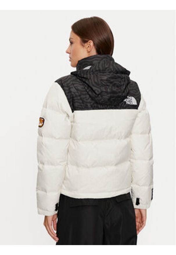 The North Face Kurtka puchowa 1996 Retro Nuptse NF0A3XEO Beżowy Regular Fit. Kolor: beżowy. Materiał: syntetyk. Styl: retro