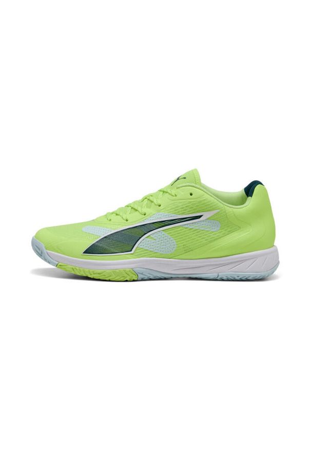 Buty halowe Puma Accelerate Turbo 4. Kolor: wielokolorowy, żółty, zielony. Sport: piłka ręczna