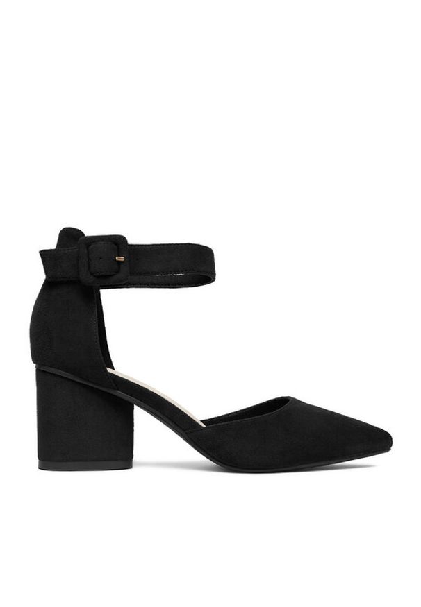 DeeZee Czółenka CEO-112233 Czarny. Kolor: czarny. Materiał: materiał