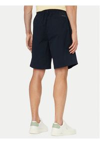 Calvin Klein Jeans Szorty materiałowe LV04RF612G Granatowy Regular Fit. Kolor: niebieski. Materiał: bawełna #4