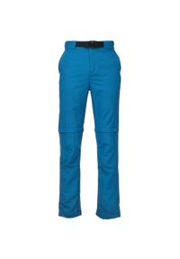 ZULUPACK - Męskie Softshell 2in1 Spodnie - Ostateczna Wszechstronność. Kolor: niebieski. Materiał: softshell. Sezon: wiosna, jesień. Sport: turystyka piesza
