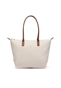 TOMMY HILFIGER - Tommy Hilfiger Torebka Popette Tote AW0AW17711 Écru #5