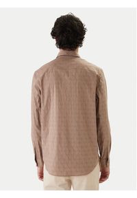 Guess Koszula M6GH18 W1713 Brązowy Regular Fit. Kolor: brązowy. Materiał: bawełna #3
