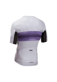 Koszulka rowerowa NORTHWAVE Force Evo Jersey. Kolor: fioletowy, wielokolorowy, szary. Materiał: jersey. Sport: kolarstwo