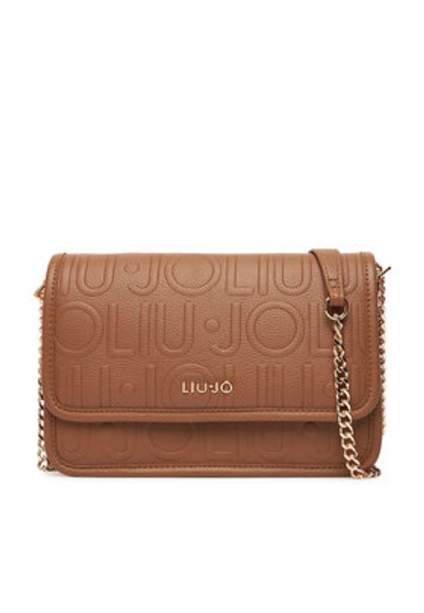Liu Jo Torebka Esc Crossbody AF5158 E0538 Brązowy. Kolor: brązowy
