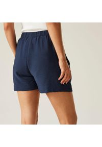 Regatta - Spodenki turystyczne damskie Salise. Kolor: czerwony. Materiał: len, tkanina #2