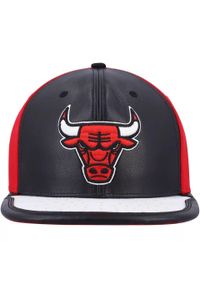 Czapka z daszkiem unisex koszykarska Mitchell & Ness Chicago Bulls. Kolor: czerwony, czarny, wielokolorowy