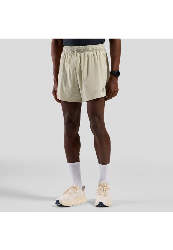 Spodenki męskie Odlo ZEROWEIGHT 5 INCH Short inner brief. Kolor: biały. Sport: bieganie