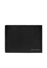 Duży Portfel Męski Calvin Klein. Kolor: czarny