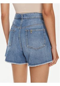 Liu Jo Szorty jeansowe UA4161 D4828 Niebieski Relaxed Fit. Kolor: niebieski. Materiał: bawełna