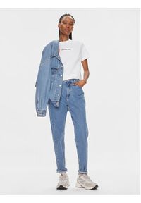 Calvin Klein Jeans Jeansy J20J221588 Niebieski Mom Fit. Kolor: niebieski