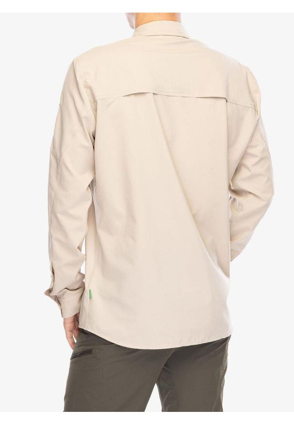 Koszula turystyczna męska Vaude Rosemoor LS Shirt II. Kolor: beżowy